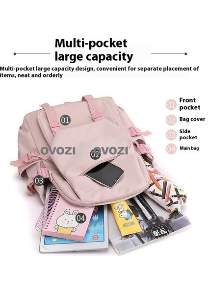 Ovozı Günlük Moda Omuz Çantası Öğrenci Okul Çantası (Yurt Dışından) modelleri