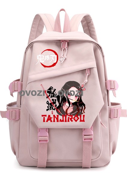 Ovozı Öğrenci Büyük Kapasiteli Okul Çantası Günlük Omuz Çantası (Yurt Dışından)