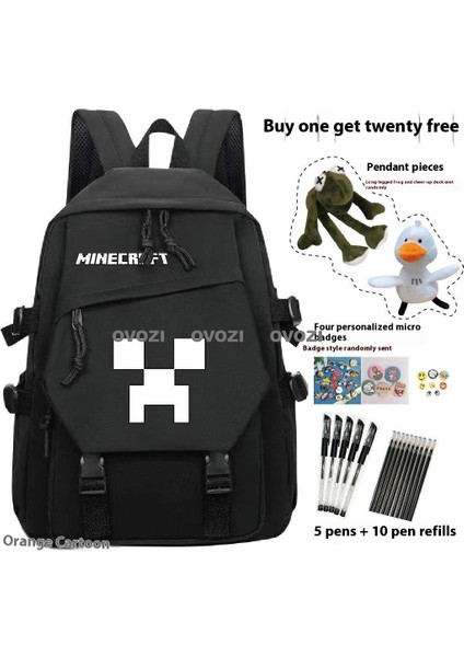 Ovozı Büyük Kapasiteli Rahat Omuz Çantası Öğrenci Okul Çantası (Yurt Dışından)