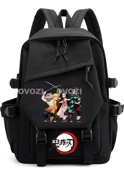 Ovozı Öğrenci Büyük Kapasiteli Okul Çantası Günlük Omuz Çantası (Yurt Dışından)