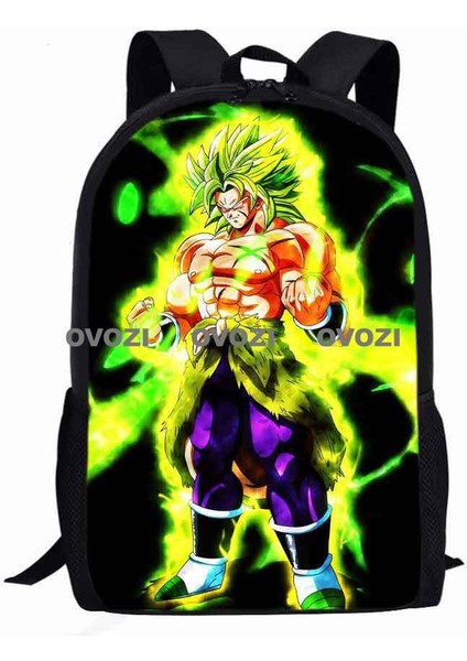 Ovozı Karikatür Öğrenci Okul Çantası Büyük Kapasiteli Günlük Omuz Çantası (Yurt Dışından)