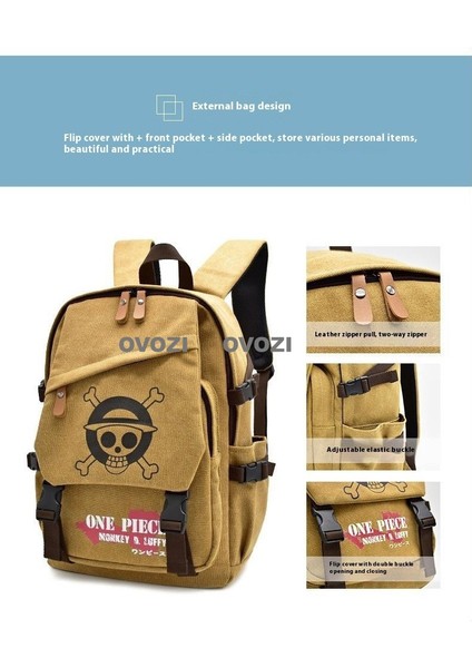 Ovozı Büyük Kapasiteli Öğrenci Okul Çantası Günlük Omuz Çantası (Yurt Dışından) fırsatları