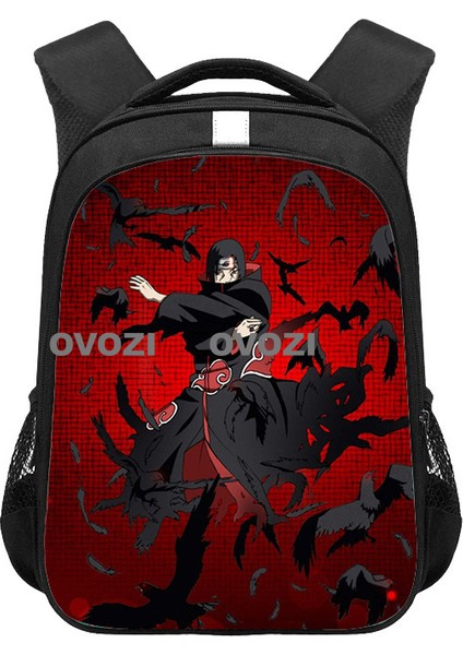 Ovozı Naruto Su Geçirmez Yük Azaltma Büyük Kapasiteli Öğrenci Okul Çantası Eğlence Omuz Çantası (Yurt Dışından)