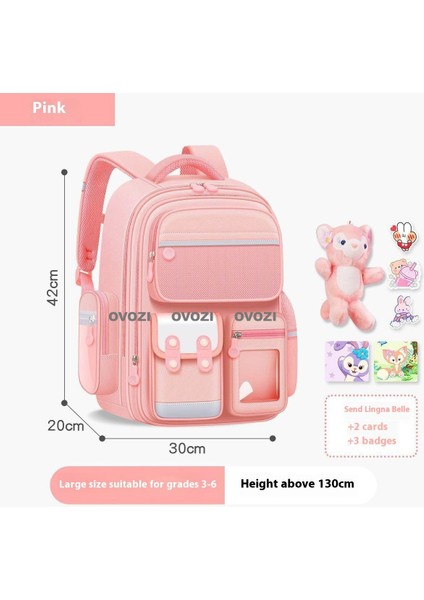 Ovozı Büyük Kapasiteli Yük Azaltma Omurga Koruma Öğrenci Okul Çantası Eğlence Omuz Çantası (Yurt Dışından)