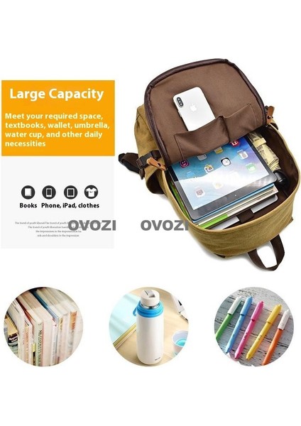 Ovozı Öğrenci Okul Çantası Günlük Omuz Çantası (Yurt Dışından) fiyatları