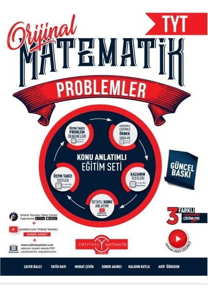 Orijinal 2026 Tyt Problemler Konu Anlatımlı Eğitim Seti