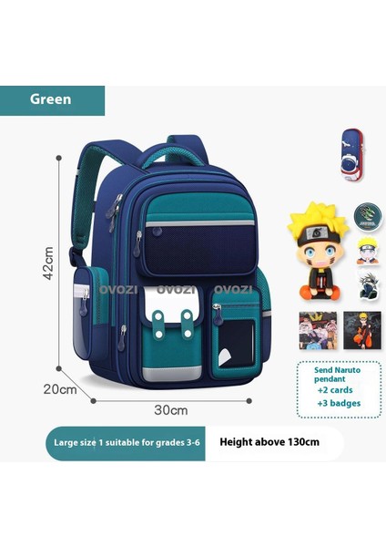 Ovozı Büyük Kapasiteli Yük Azaltma Omurga Koruma Öğrenci Okul Çantası Eğlence Omuz Çantası (Yurt Dışından)