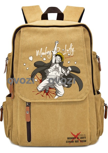 Ovozı Büyük Kapasiteli Karikatür Öğrenci Okul Çantası Günlük Omuz Çantası (Yurt Dışından)