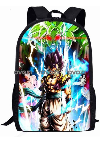 Ovozı Karikatür Öğrenci Okul Çantası Büyük Kapasiteli Günlük Omuz Çantası (Yurt Dışından)