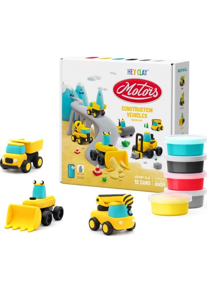 Hava ile Kuruyan Kil (12'li Kutu) - Inşaat Araçları