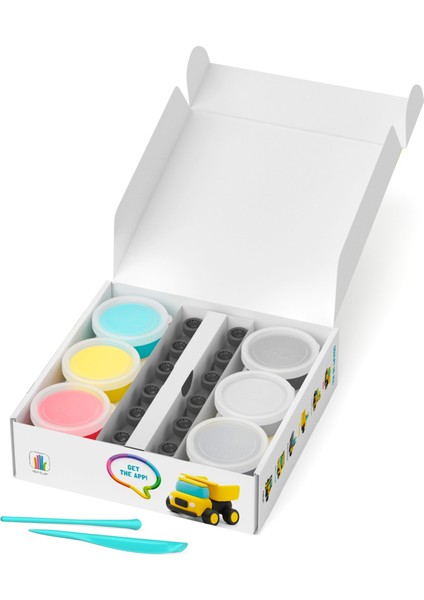 Hava ile Kuruyan Kil (12'li Kutu) - Inşaat Araçları modelleri