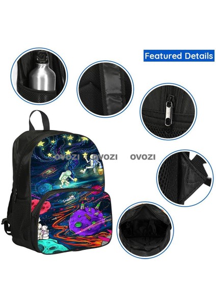 Ovozı Büyük Kapasiteli Öğrenci Okul Çantası Günlük Omuz Çantası (Yurt Dışından) modelleri