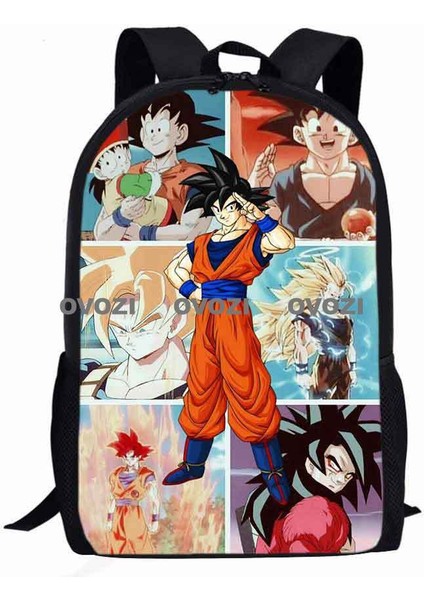 Ovozı Karikatür Öğrenci Okul Çantası Büyük Kapasiteli Günlük Omuz Çantası (Yurt Dışından)