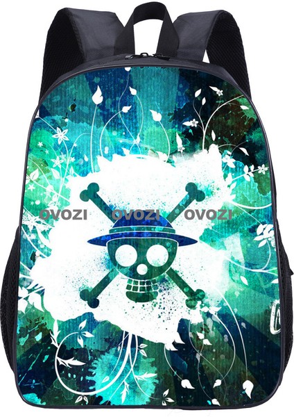 Ovozı Büyük Kapasiteli Karikatür Öğrenci Okul Çantası Günlük Omuz Çantası (Yurt Dışından)