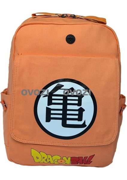 Ovozı 45CM Dragon Ball Öğrenci Okul Çantası Günlük Omuz Çantası (Yurt Dışından)