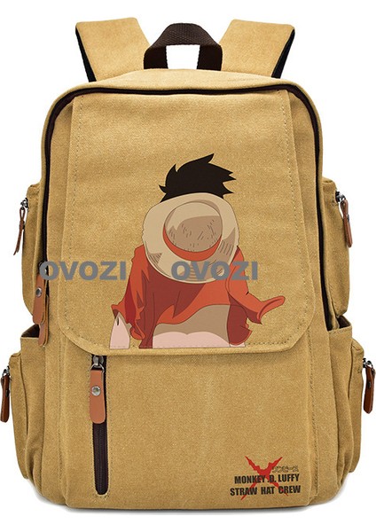 Ovozı Büyük Kapasiteli Karikatür Öğrenci Okul Çantası Günlük Omuz Çantası (Yurt Dışından)