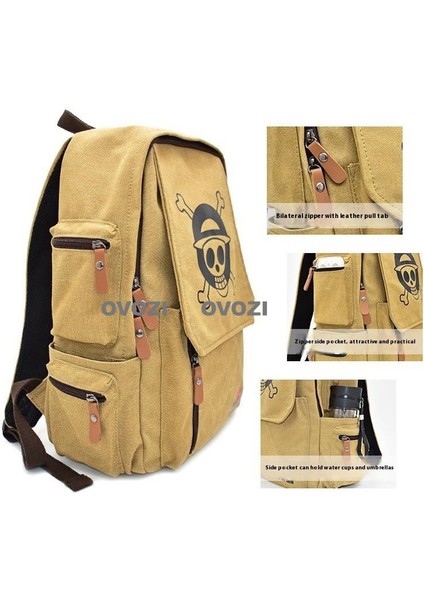 Ovozı Karikatür Öğrenci Okul Çantası Günlük Omuz Çantası (Yurt Dışından) modelleri