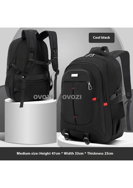 Ovozı Ortaokul Üniversite Okul Çantası Günlük Omuz Çantası (Yurt Dışından)