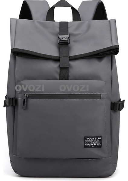 Ovozı Ortaokul Üniversite Okul Çantası Günlük Omuz Çantası Büyük Kapasiteli Seyahat Çantası (Yurt Dışından)