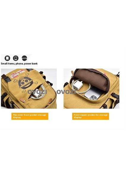 Ovozı Büyük Kapasiteli Karikatür Öğrenci Okul Çantası Günlük Omuz Çantası (Yurt Dışından) fırsatları