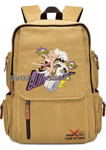 Ovozı Karikatür Öğrenci Okul Çantası Günlük Omuz Çantası (Yurt Dışından)
