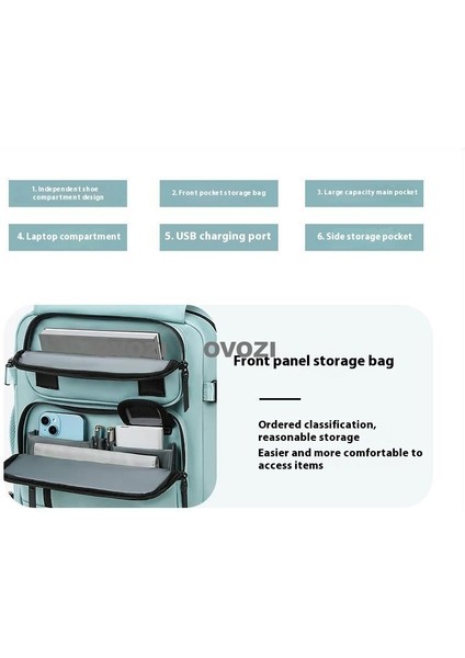 Ovozı Ortaokul Üniversite Okul Çantası Günlük Omuz Çantası Büyük Kapasiteli Seyahat Çantası (Yurt Dışından) modelleri