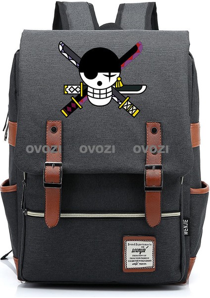 Ovozı 38CM One Piece Büyük Kapasiteli Öğrenci Okul Çantası Günlük Omuz Çantası (Yurt Dışından)