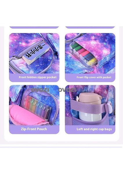 Ovozı Öğrenci Okul Çantası Seti (Yurt Dışından)