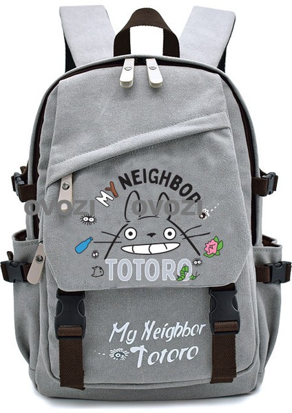 Ovozı Büyük Kapasiteli Karikatür Öğrenci Okul Çantası Günlük Omuz Çantası (Yurt Dışından)