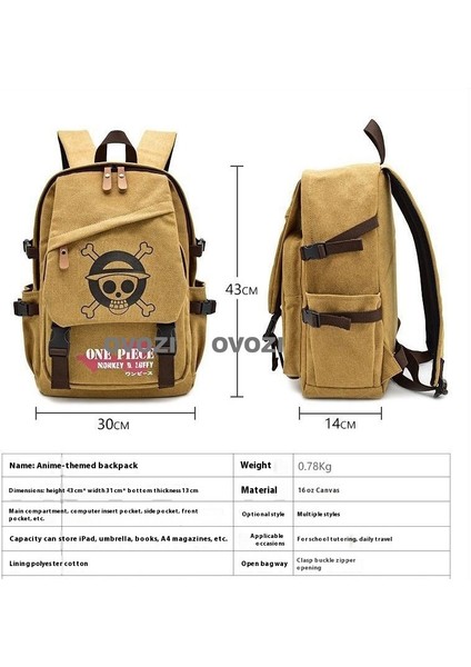 Ovozı Büyük Kapasiteli Karikatür Öğrenci Okul Çantası Günlük Omuz Çantası (Yurt Dışından) modelleri