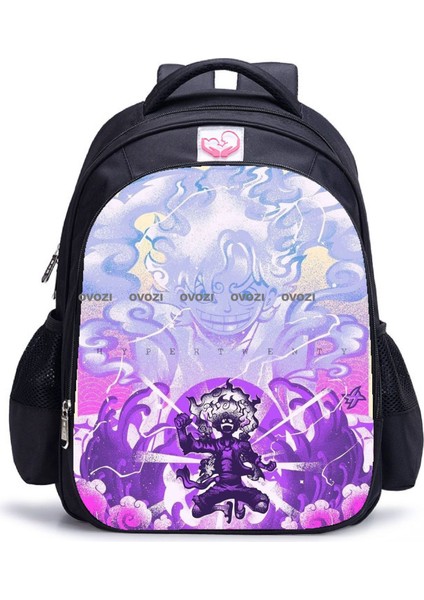 Ovozı 39CM One Piece Büyük Kapasiteli Öğrenci Okul Çantası Günlük Omuz Çantası (Yurt Dışından)