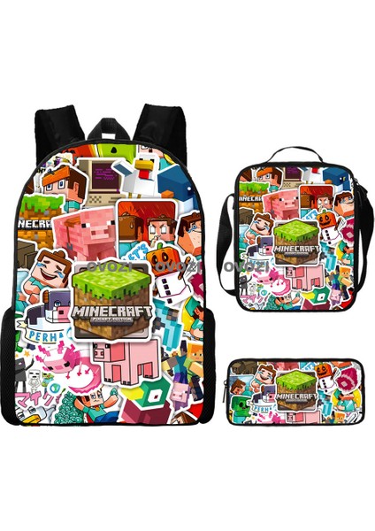 Ovozı Öğrenci Okul Çantası Seti (Yurt Dışından)