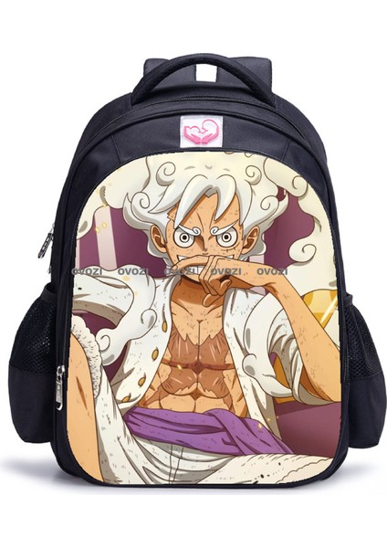 Ovozı 42CM One Piece Büyük Kapasiteli Öğrenci Okul Çantası Günlük Omuz Çantası (Yurt Dışından)
