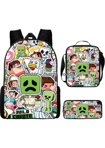 Ovozı Öğrenci Okul Çantası Seti (Yurt Dışından)