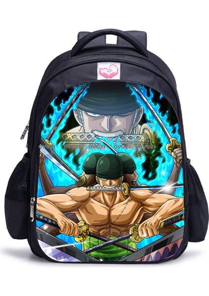 Ovozı 42CM One Piece Büyük Kapasiteli Öğrenci Okul Çantası Günlük Omuz Çantası (Yurt Dışından)