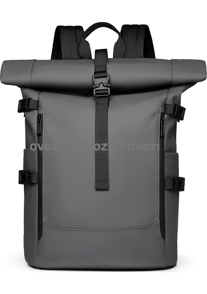 Ovozı Ortaokul Üniversite Okul Çantası Günlük Omuz Çantası Büyük Kapasiteli Seyahat Çantası (Yurt Dışından)