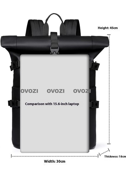 Ovozı Ortaokul Üniversite Okul Çantası Günlük Omuz Çantası Büyük Kapasiteli Seyahat Çantası (Yurt Dışından) modelleri