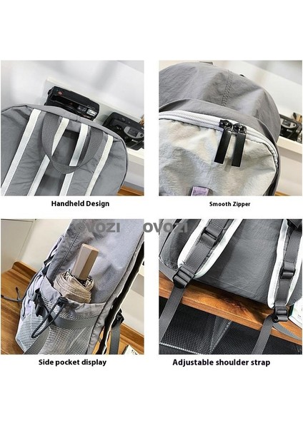 Ovozı 38CM Lise Üniversite Okul Çantası Günlük Omuz Çantası (Yurt Dışından) fırsatları