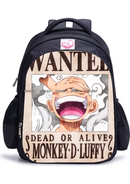 Ovozı 42CM One Piece Büyük Kapasiteli Öğrenci Okul Çantası Günlük Omuz Çantası (Yurt Dışından)