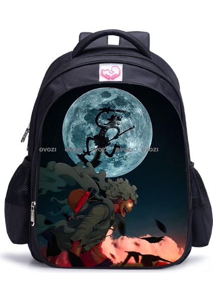 Ovozı 42CM One Piece Büyük Kapasiteli Öğrenci Okul Çantası Günlük Omuz Çantası (Yurt Dışından)