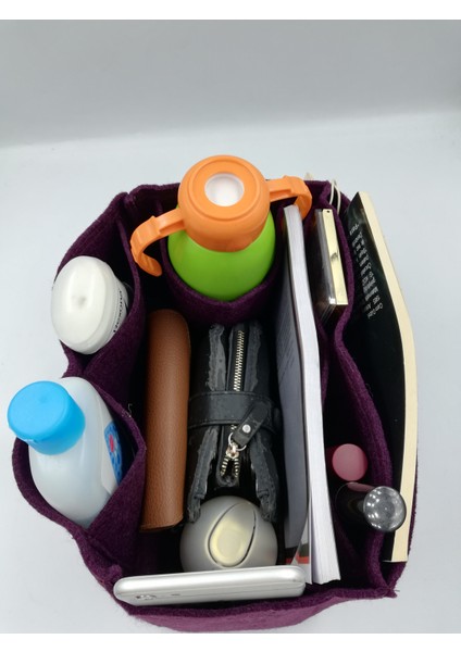 Tek Suluklu Canta Icı Duzenleyıcı Koyu Mor ( Murdum ) modelleri