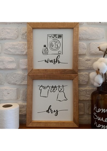 Kahverengi Ahşap Banyo Dekoru, Şıklık ve Doğallık Katıyor