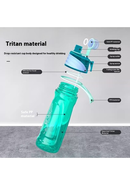 Spor Sprey Kupa Büyük Kapasiteli Öğrenci Düşürmez Kullanışlı Plastik Bardaklar (Yurt Dışından) fiyatları