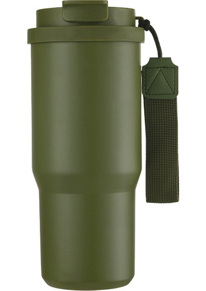 Kahve Kupa Paslanmaz Çelik Araba Araba Pipet Yalıtımlı Kupa (Yurt Dışından)