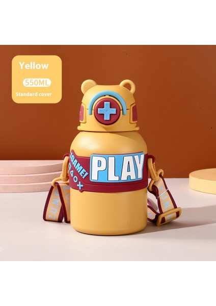 Çocuk Yalıtımlı Dak Sevimli Büyük Kapasiteli Pipetli Dak (Yurt Dışından)