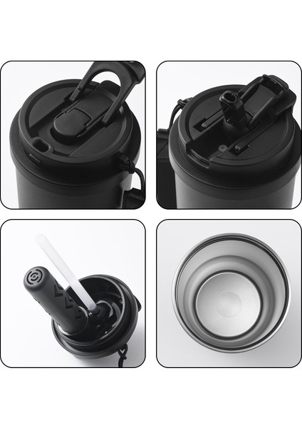 Kahve Kupa Paslanmaz Çelik Araba Araba Pipet Yalıtımlı Kupa (Yurt Dışından) fiyatları