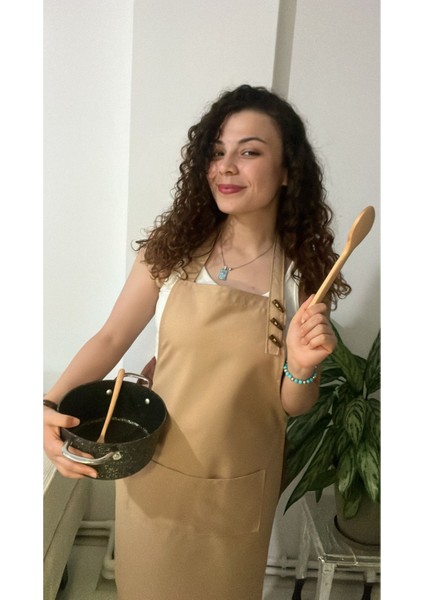 Bej Özel Tasarım Önlük, Şık ve Kullanışlı Tarzınız Için Ideal Seçim modelleri