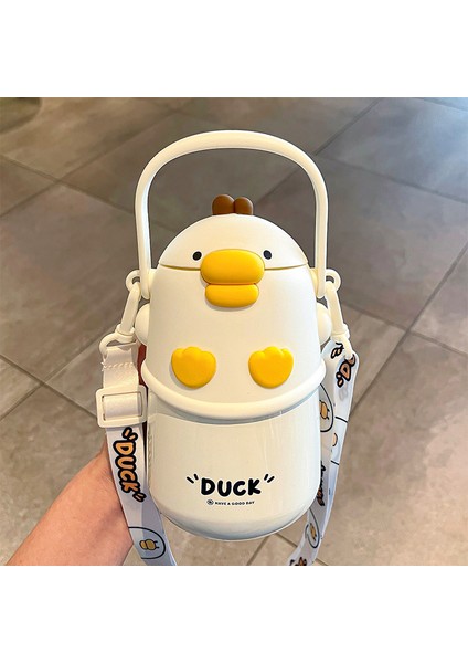 Izolasyon Kupası Silikon Ağızlı Büyük Kapasiteli Kupa (Yurt Dışından)