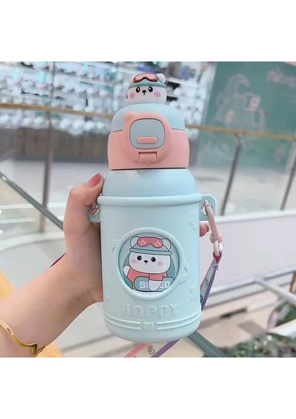 Çocuk Termal Bardak Öğrenci Paslanmaz Çelik Hediyelik Bardak (Yurt Dışından)