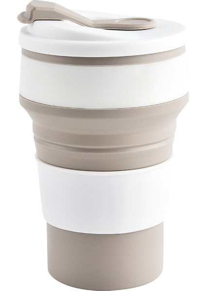 Silikon Katlanır Kullanışlı Kupa Açık Seyahat Kupa (Yurt Dışından)